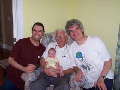 Jon, Sarah, Grandpa Peceny, Dad