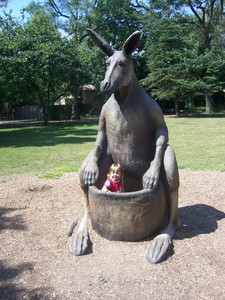Sarah in Kangaroo.