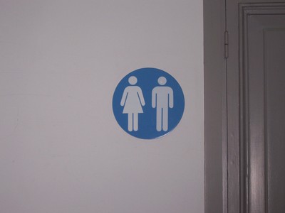 Unisex Bathroom Sign